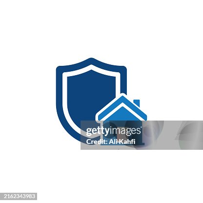 Home security glyph solid icon. Solid icon that can be applied anywhere, simple, pixel perfect and modern style Home security glyph solid icon. Solid icon that can be applied anywhere, simple, pixel perfect and modern style