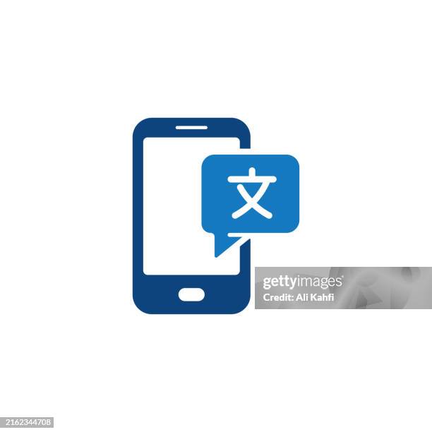translation glyph solid icon. solid icon that can be applied anywhere, simple, pixel perfect and modern style - bilingual stock illustrations