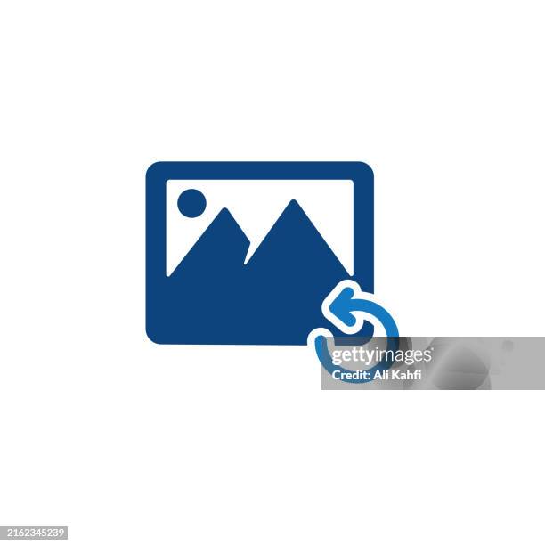 recovery glyph solid icon. solid icon that can be applied anywhere, simple, pixel perfect and modern style - cooling installations stock illustrations