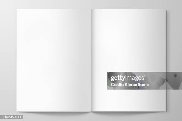 blank open book template - model bildbanksfoton och bilder
