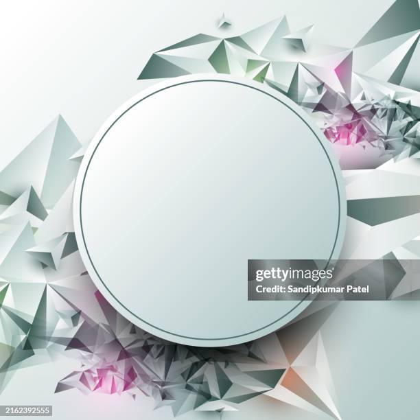 lowpoly geometric wallpaper background - white stone surface stock illustrations