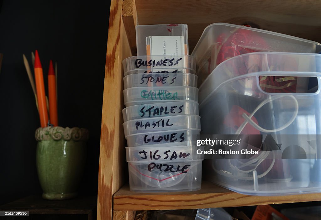 Laura Scheuerell merges memories, stories, and stuff in her evocative mixed-media work