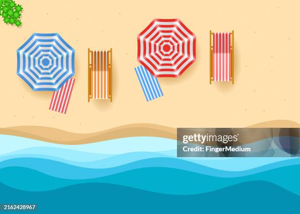 top view beach background - beach waves stock illustrations