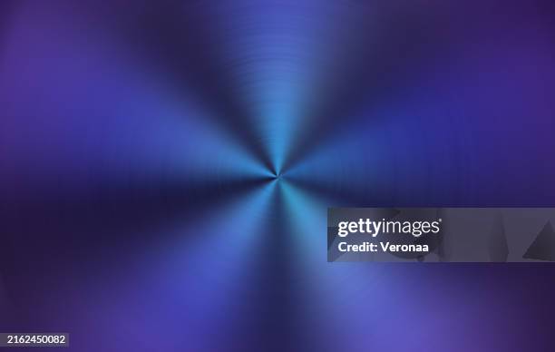 shiny dark blue shade radial brushed metal texture background - brushed metal stock illustrations