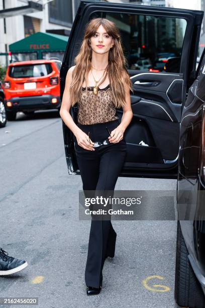 Daisy Edgar Jones is seen in Midtown on July 17, 2024 in New York City.