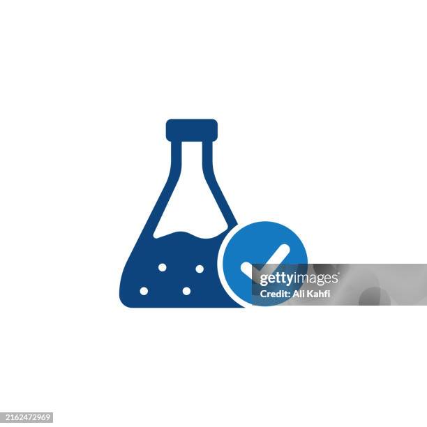 research glyph solid icon. solid icon that can be applied anywhere, simple, pixel perfect and modern style - microscope lens stock illustrations