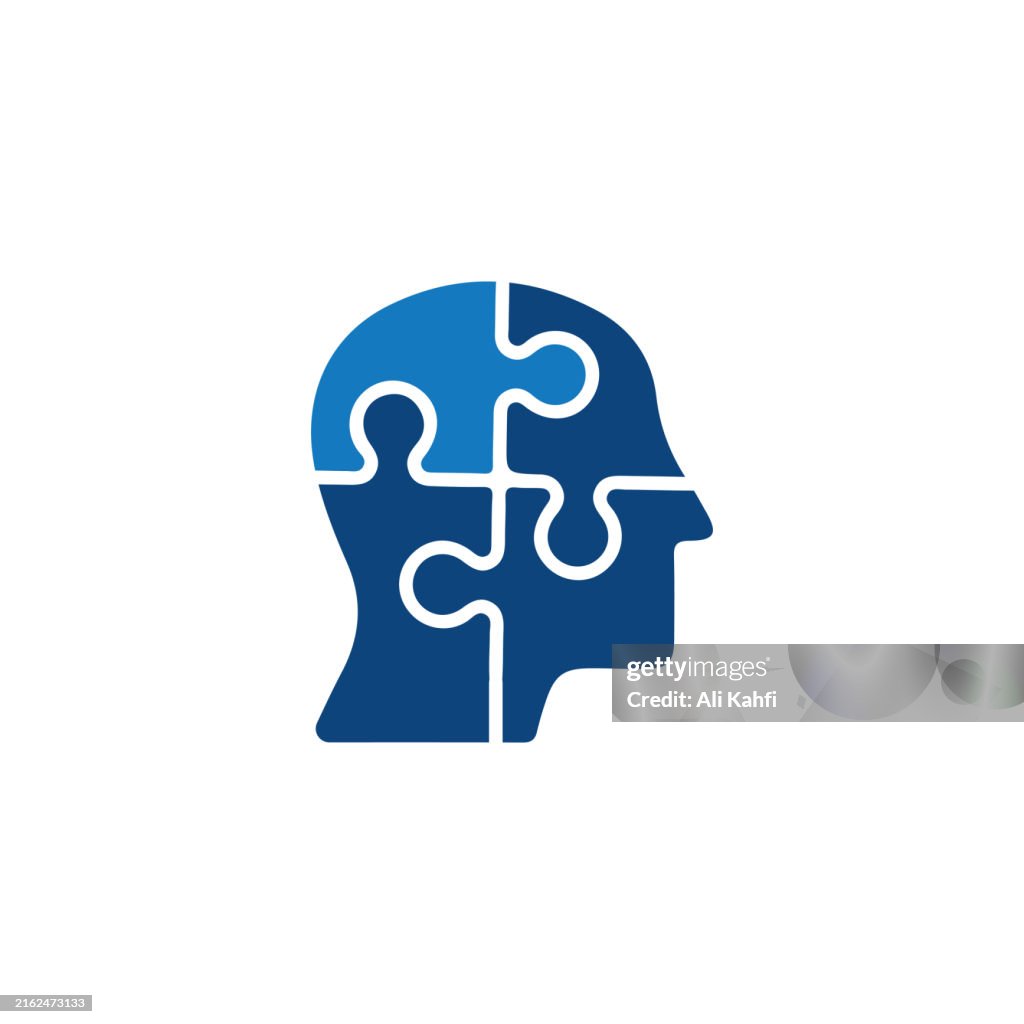 Human head solution glyph solid icon. Solid icon that can be applied anywhere, simple, pixel perfect and modern style