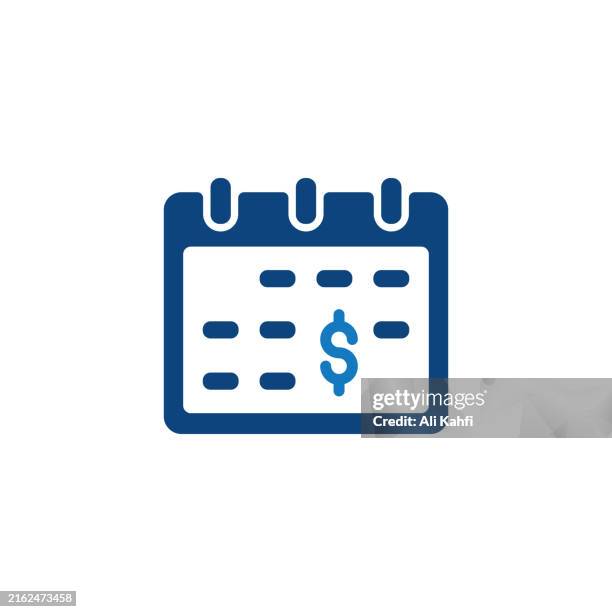 stockillustraties, clipart, cartoons en iconen met annuity glyph solid icon. solid icon that can be applied anywhere, simple, pixel perfect and modern style - maandelijkse gebeurtenis