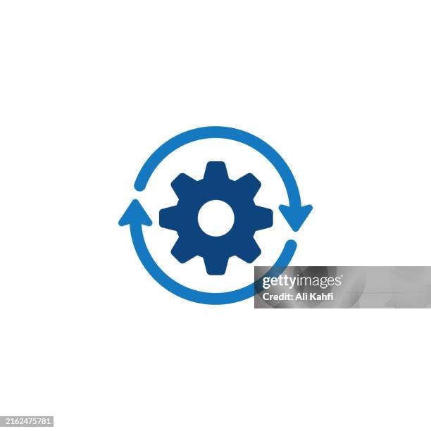 process glyph solid icon. solid icon that can be applied anywhere, simple, pixel perfect and modern style - integrated systems icon stock illustrations