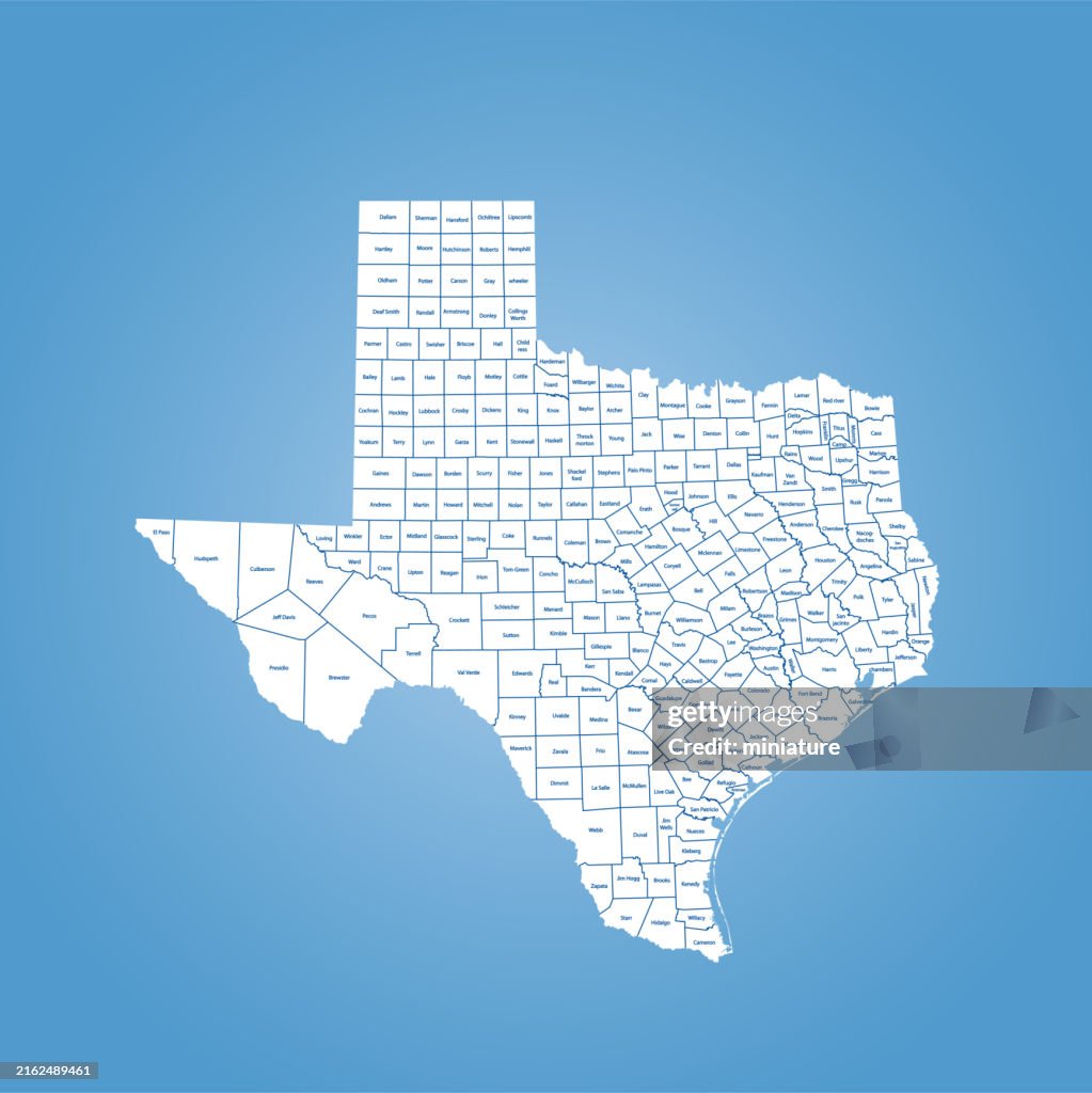 Texas map