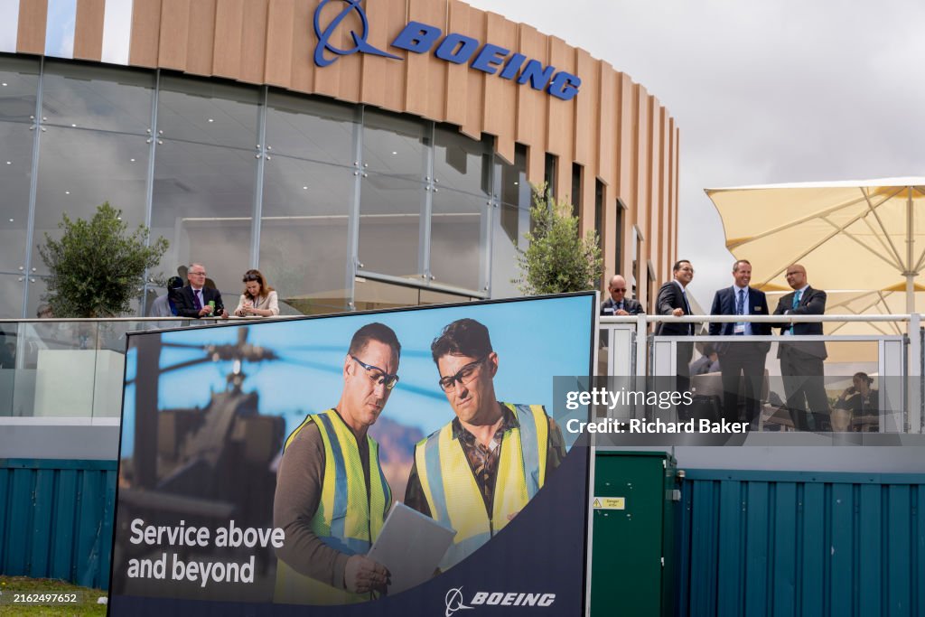 Boeing At Farnborough Airshow