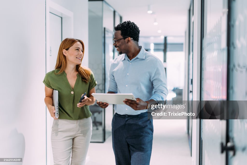 Business people in the office.