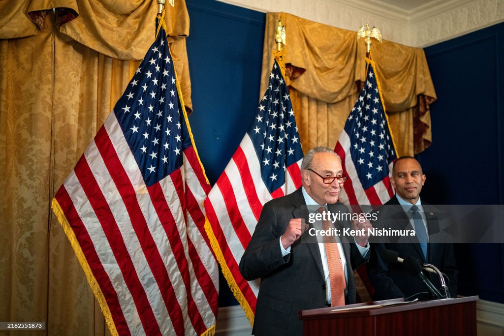 Majority Leader Schumer And Minority Leader Jeffries Endorse Kamala Harris