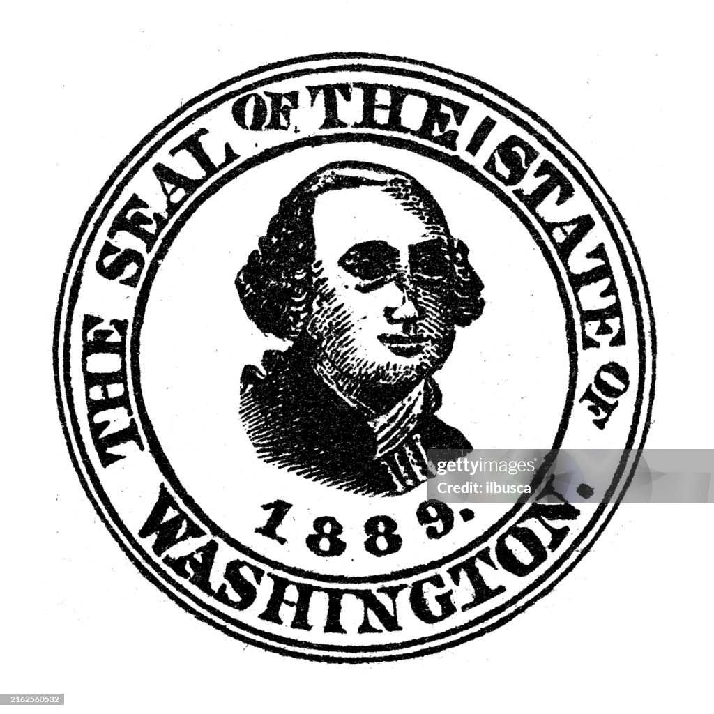 Seal of USA states: Washington