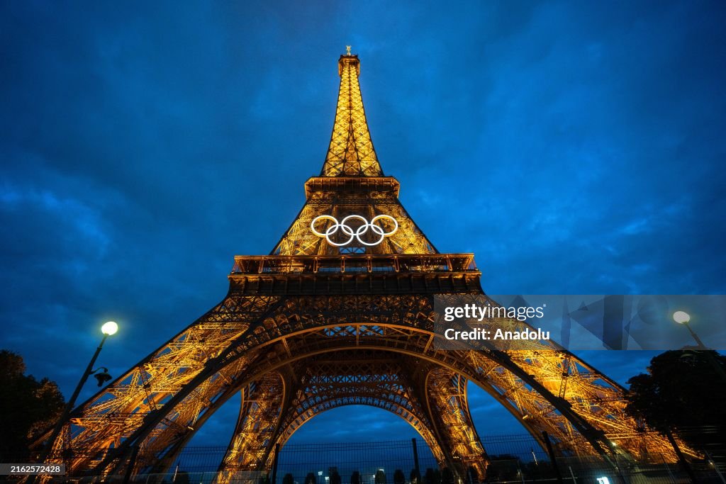 Rehearsal of the opening ceremony of the Paris 2024 Olympics