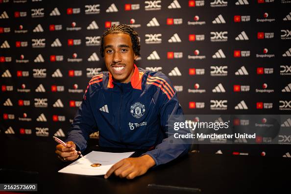 Manchester United Unveil New Signing Leny Yoro Manchester United Unveil New Signing Leny Yoro