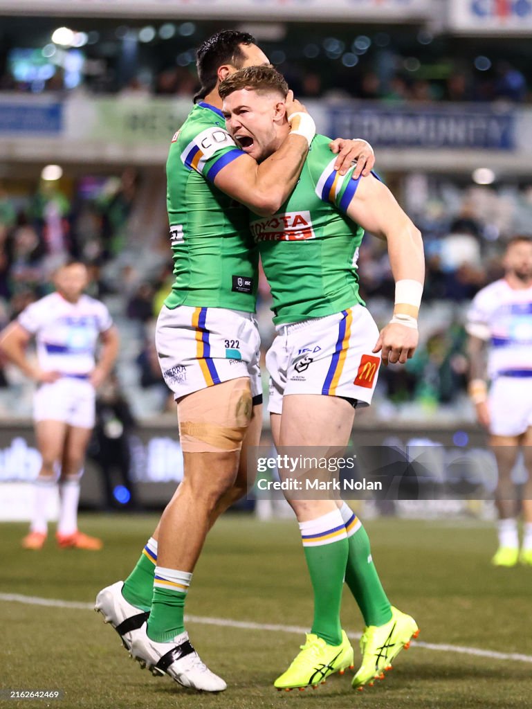 NRL Rd 20 - Raiders v Warriors