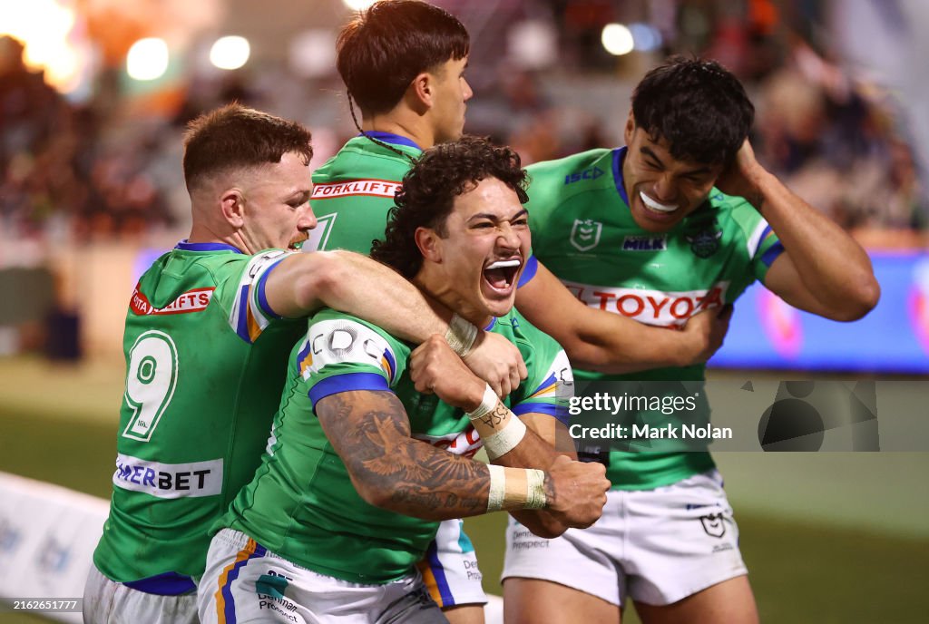 NRL Rd 20 - Raiders v Warriors