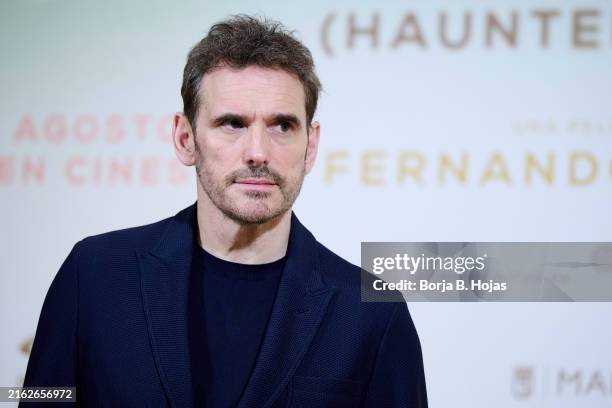 Actor Matt Dillon attends the 'Isla Perdida ' photocall at the NH Palacio de Tepa Hotel on July 19, 2024 in Madrid, Spain.
