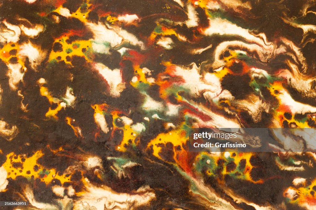 Beautiful vintage paper marbling from 1890
