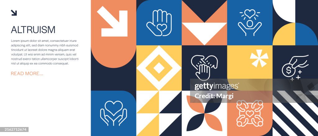 Colorful Altruism Infographic