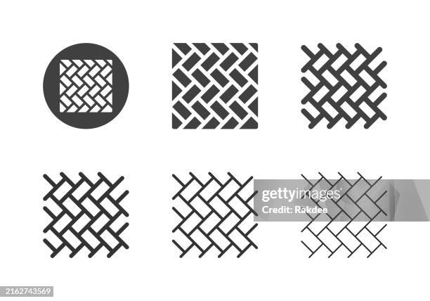 illustrazioni stock, clip art, cartoni animati e icone di tendenza di icone per pavimenti in mattoni - serie multi - piano di edificio