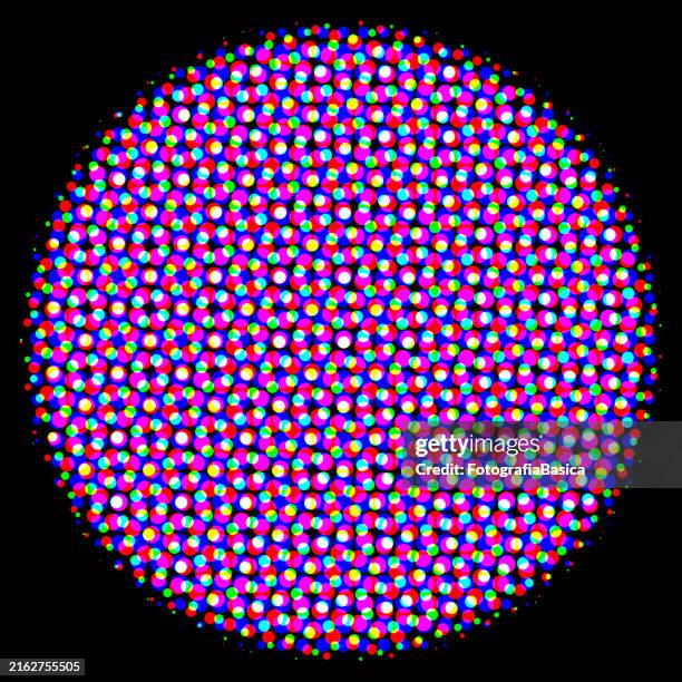 purple dots half tone circular pattern - printing texture stock illustrations