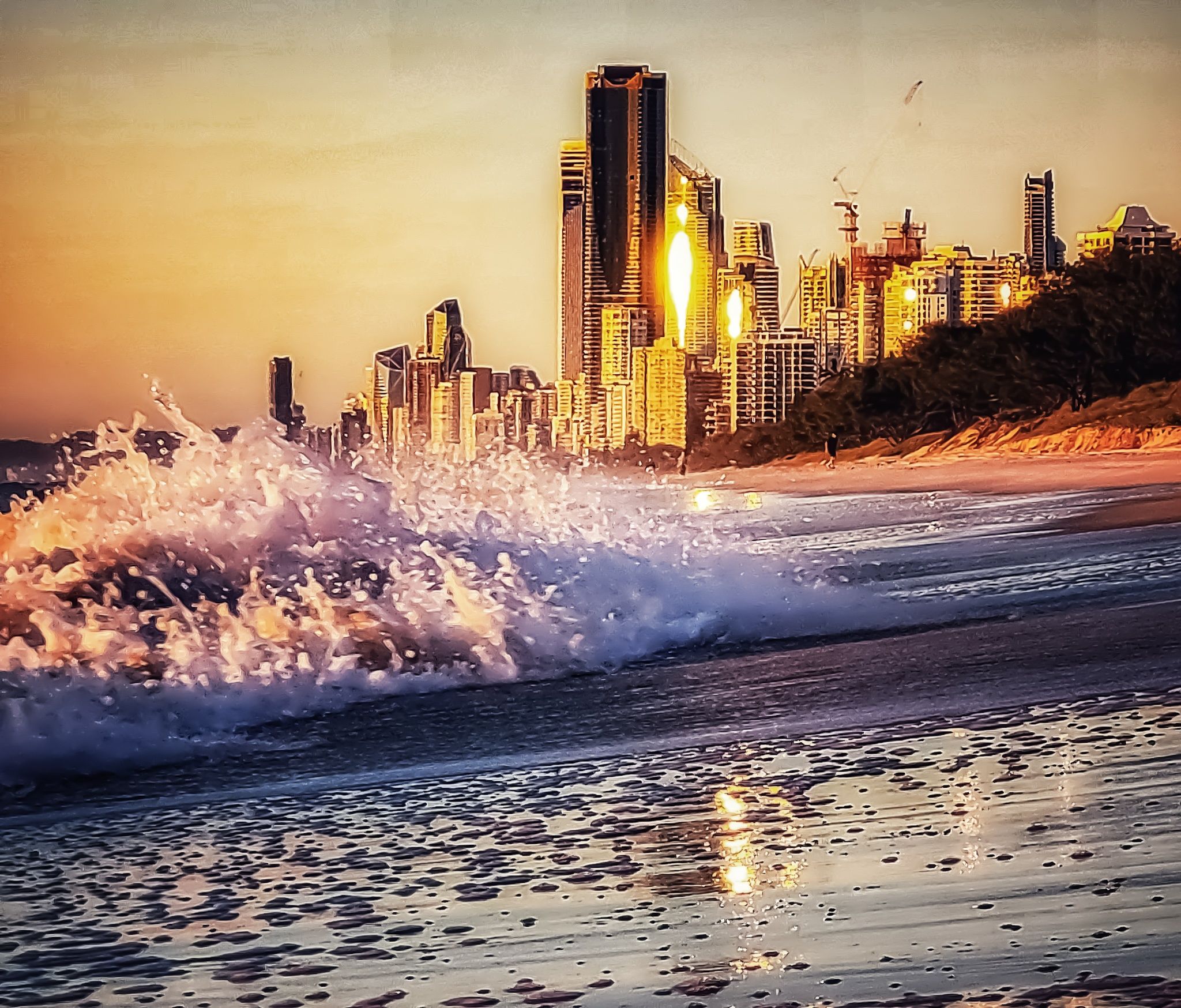 gold coast sunrise