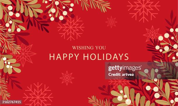 merry christmas background - christmas border stock illustrations