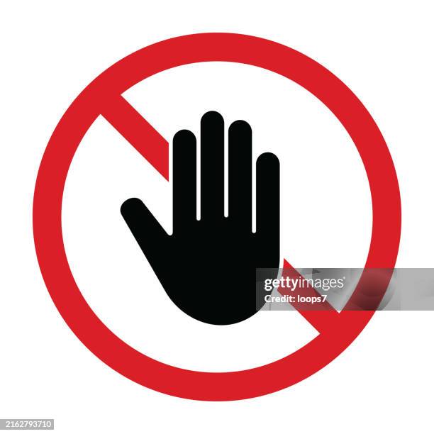 no entry sign - ausstoßen stock-grafiken, -clipart, -cartoons und -symbole