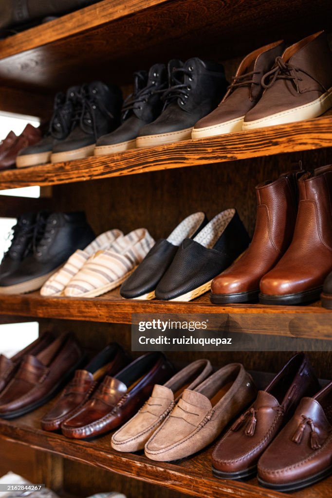 Variety of men's shoes for sale