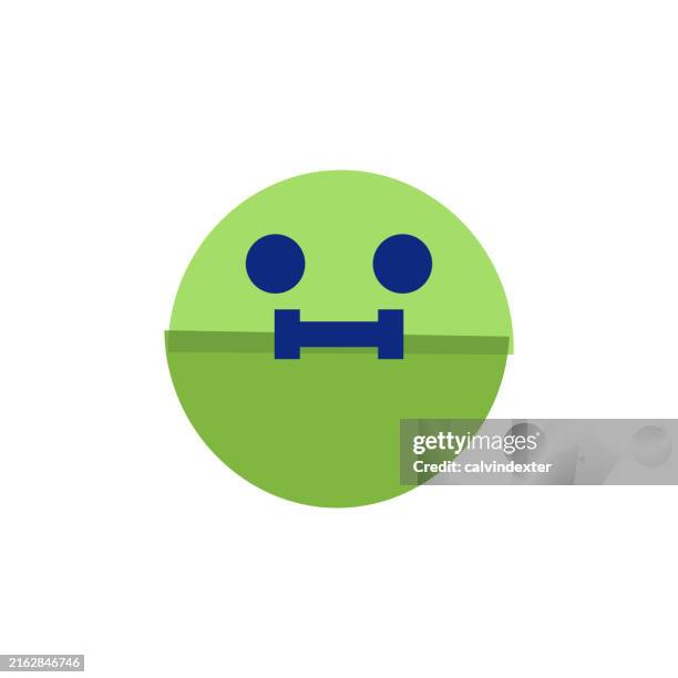 emoticon design - nausea stock illustrations