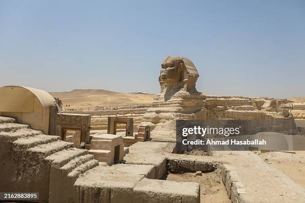 Tourists Visit Pyramids At Giza Tourists Visit Pyramids At Giza