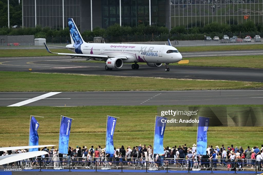 5th day of Farnborough International Airshow in United Kingdom
