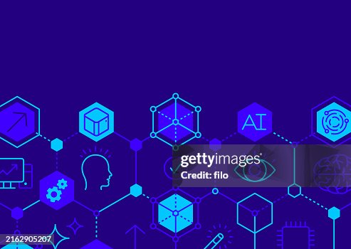 Artificial Intelligence AI Abstract Background Artificial Intelligence AI Abstract Background