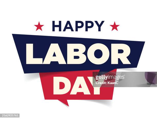 happy labor day poster. usa concept labor day. labor day vector illustration stock illustration - labor day north american holiday stock illustrations