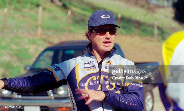 United States Olympic Committee 1999 coach of the year and Cycling Technology Coach Chris Carmichael photographed at the Carmichael Training Systems...