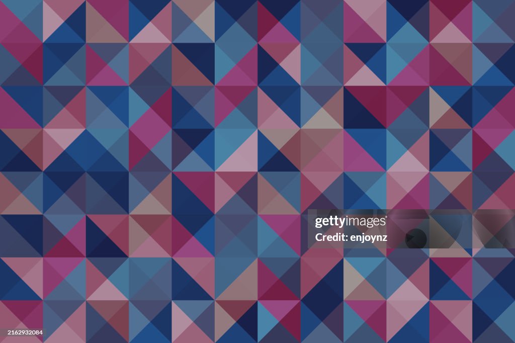 Triangle Shape With Color Seamless Colorful Triangle Shapes Background Illustration High-Res ...
