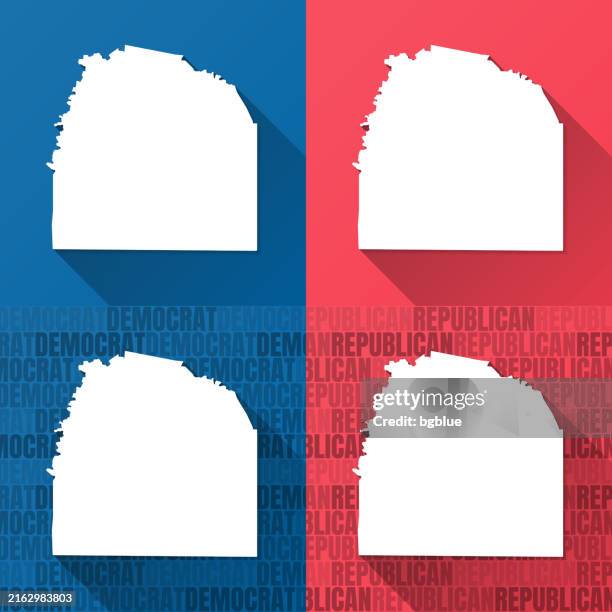 franklin county, tennessee. maps on blue and red backgrounds - franklin tennessee stock illustrations