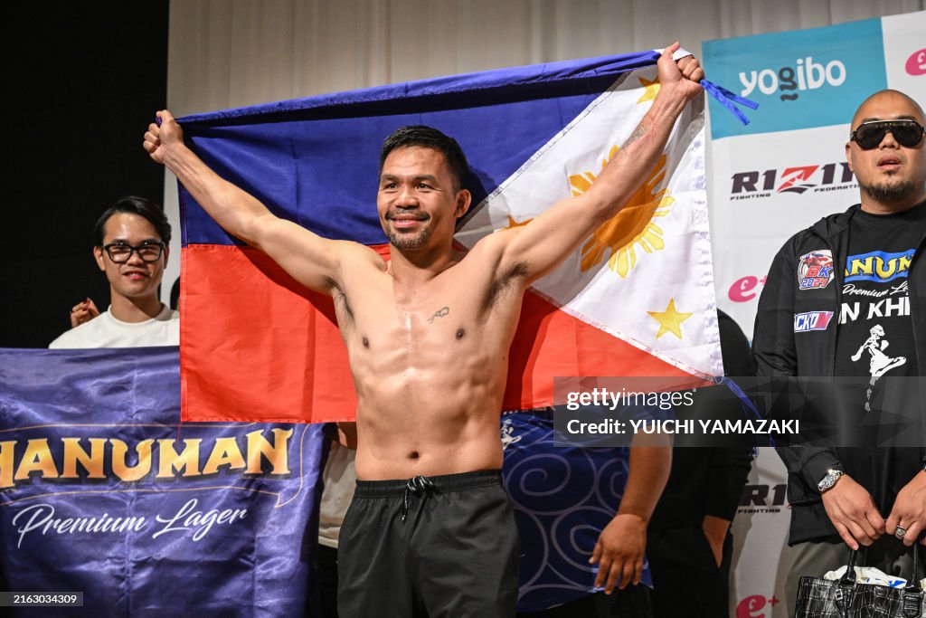 BOXING-JPN-PHI-PACQUIAO
