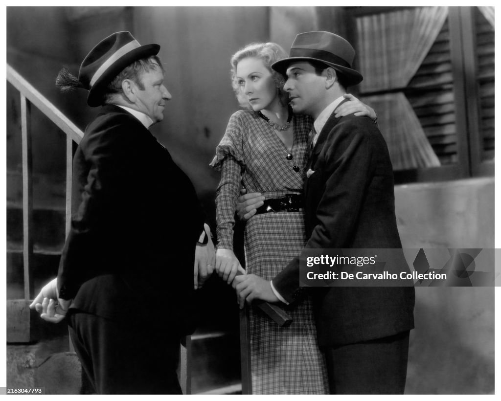 Wallace Beery, Karen Morley and Ricardo Cortez in 'Flesh'