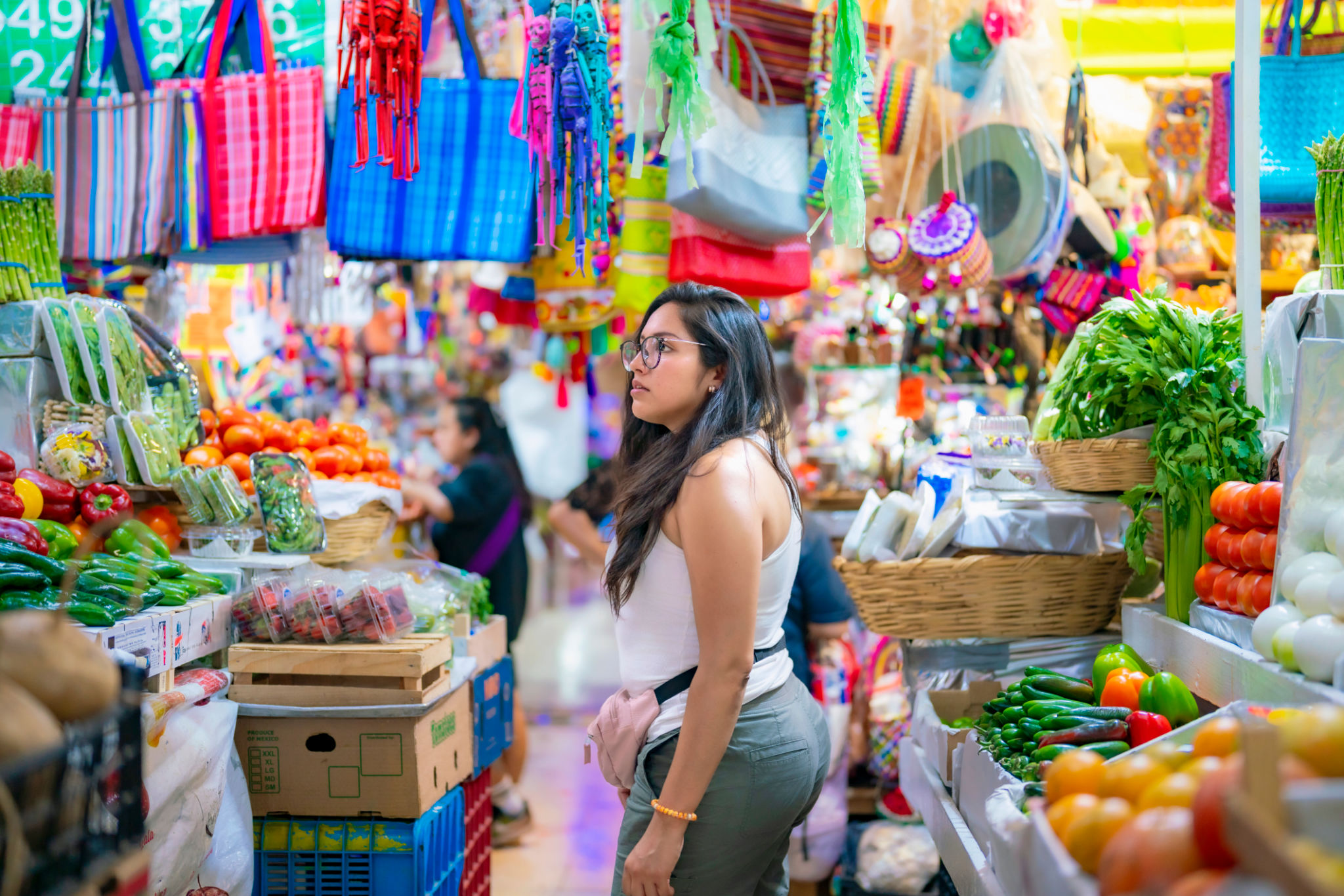 South Extension market shopping