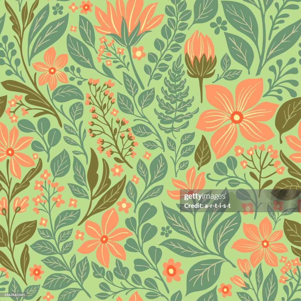 Seamless floral pattern