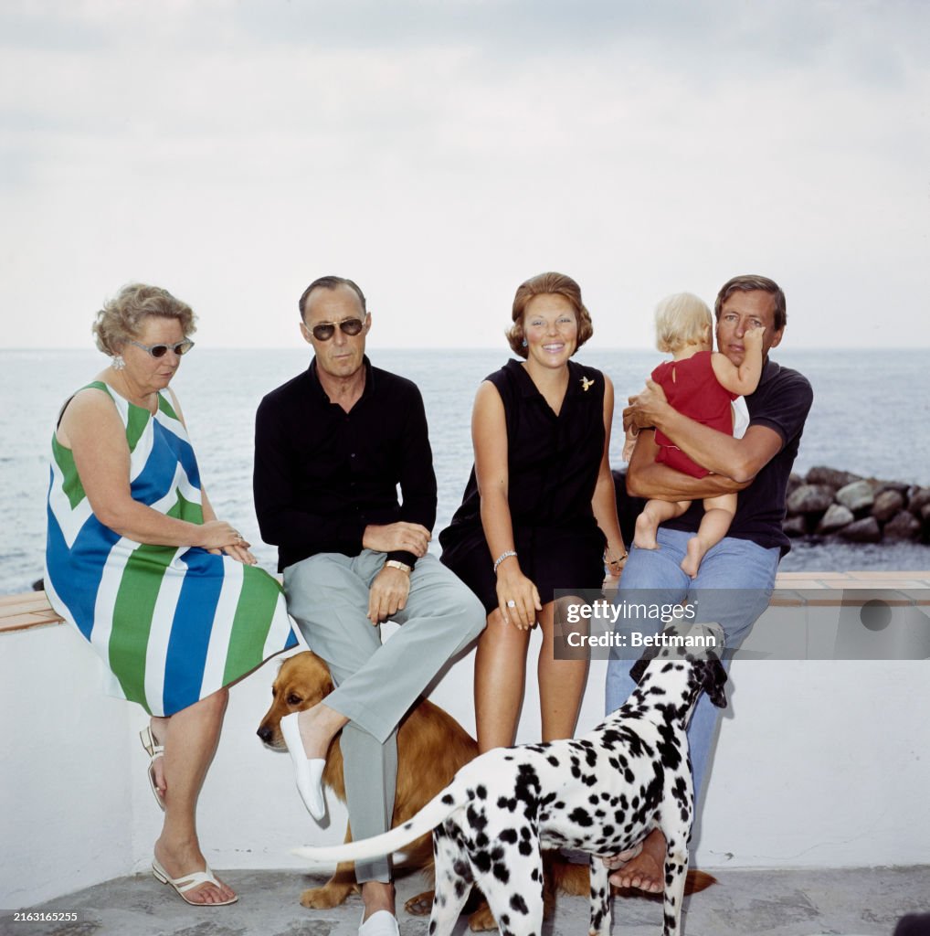 Dutch Royal Family On Holiday