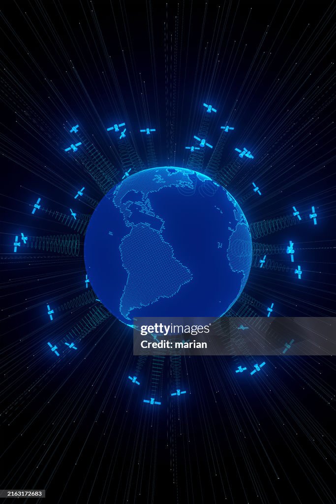 Global satellite communication concept