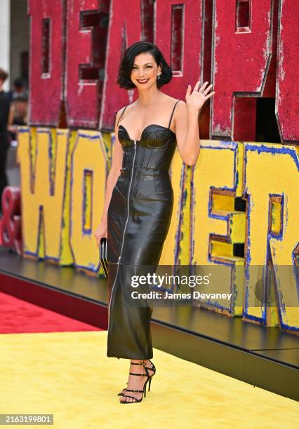 Morena Baccarin attends the Deadpool & Wolverine Premiere at the David H. Koch Theater on July 22, 2024 in New York City.