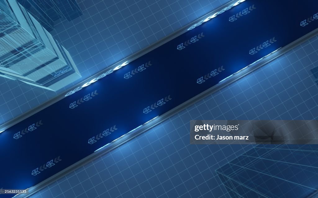 A three-dimensional high-speed train