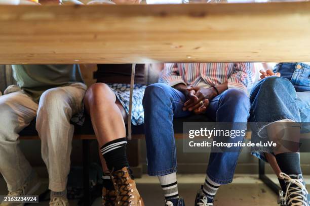 Working Under Table 261 Legs Under Table Stock Photos, High-Res Pictures, and Images ...