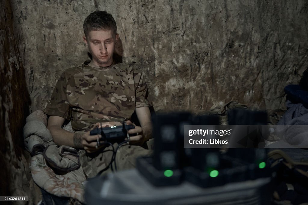 Ukrainian Forces Operate In Donetsk Region