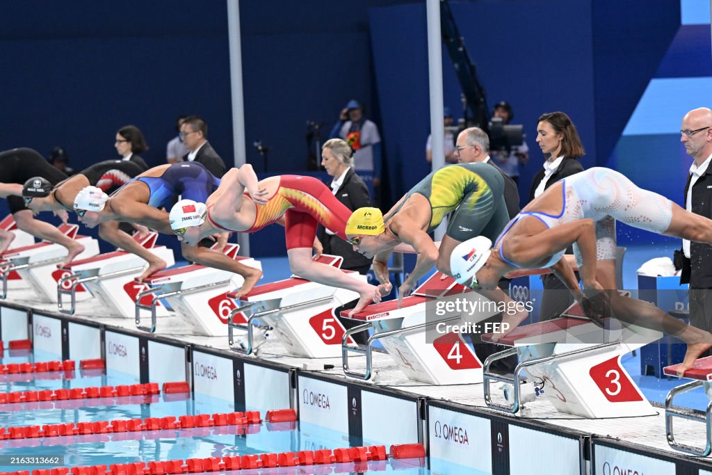 McKEON Emma ZHANG Yufei During The Paris Olympic Games 2024 Day 1 mckeon-emma-zhang-yufei-during-the-paris-olympic-games-2024-day-1
